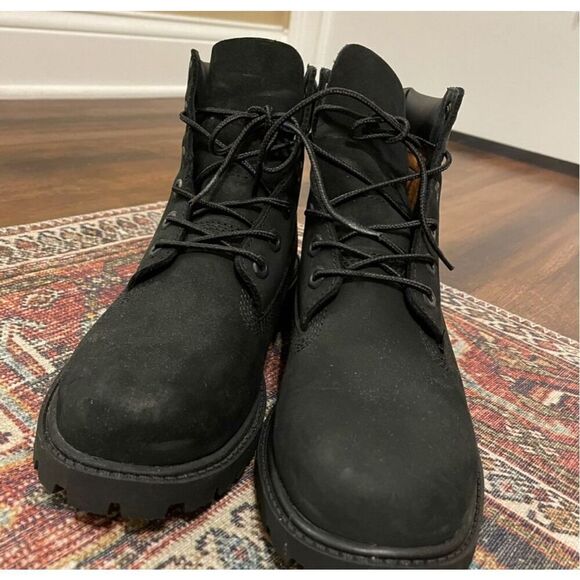 TIMBERLAND PREMIUM 6 IN WATERPROOF BOOT BLACK NUBUCK - Picture 2 of 5